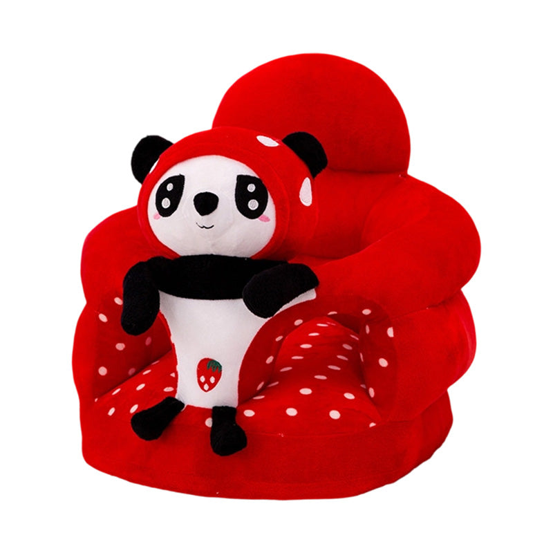 🧸👶Plush Baby Support Seat – Cartoon Floor Chair for Sit-Up Play