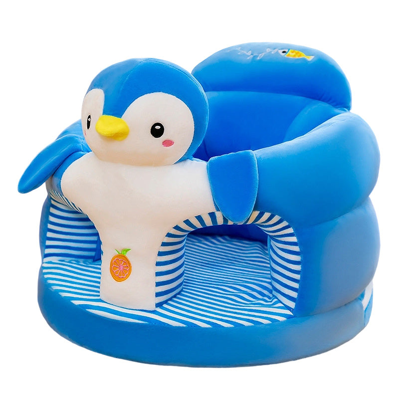 🧸👶Plush Baby Support Seat – Cartoon Floor Chair for Sit-Up Play