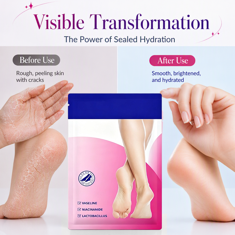 Moisturizing Foot Mask for Dry Cracked Feet