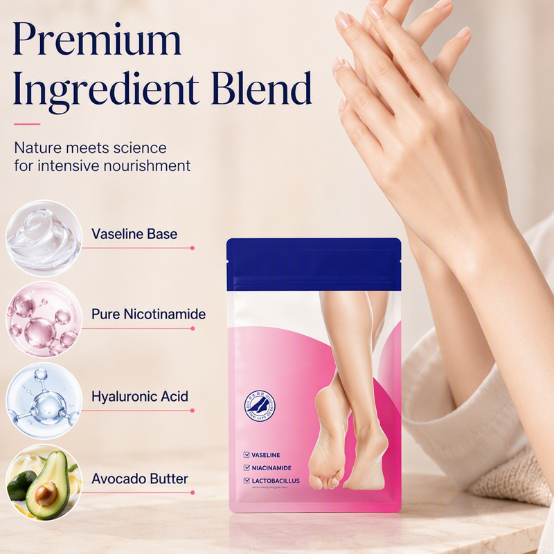 Moisturizing Foot Mask for Dry Cracked Feet
