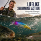 Fishing Lure Advent Calendar Blind Box Set with Minnow Popper Spoons