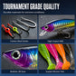 Fishing Lure Advent Calendar Blind Box Set with Minnow Popper Spoons