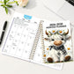 ⏰📅 LAST DAY SALE🐮 Highland Cow 5-Year Monthly Planner – Long-Term Organisation & Goal Planning in One Place ✨