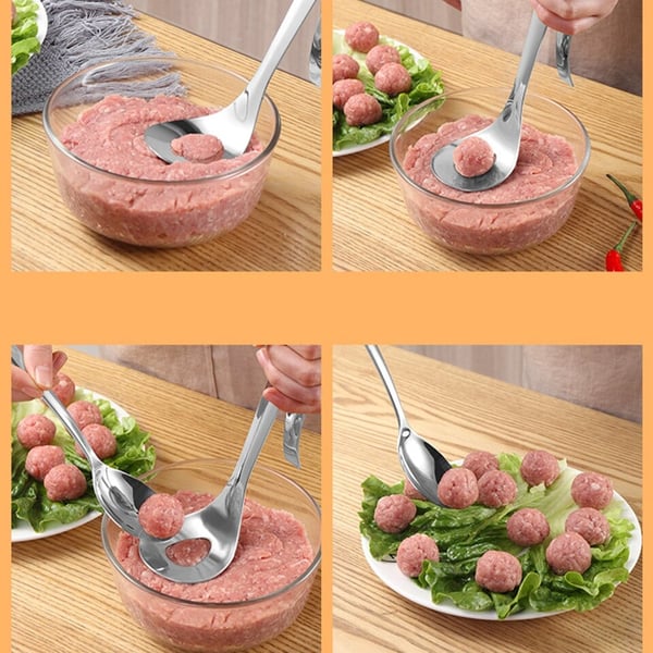 🎁LIMITED-TIME 50% OFF🍳304 stainless steel Creative Hole Design — Press, Shape, Release