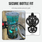 Bike Water Holder, Rotating Bottle Cage, Foldable Cup Mount Adjustable Folding Design, 360 Degree Rotation Support, for Adults Scooter Stroller Cycling Hiking Travel Outdoor Riding