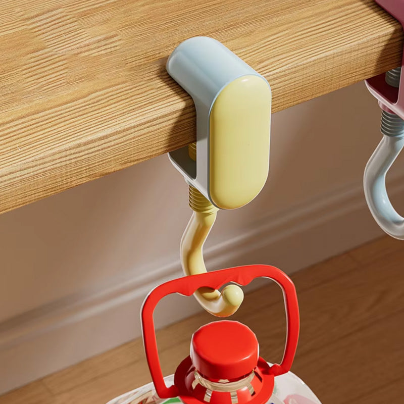 Practical No-Drill Backpack Hook