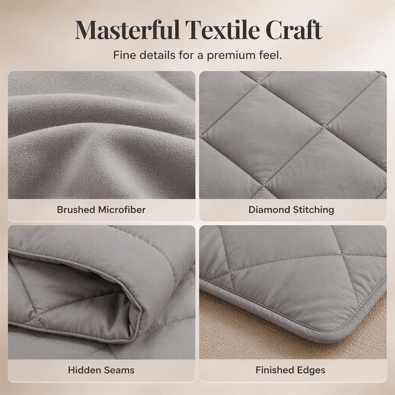 ⏰3-Piece Quilted Comforter Set with Shams