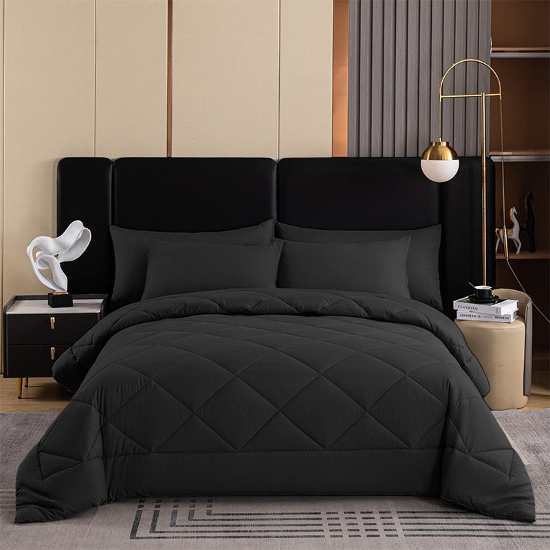 ⏰3-Piece Quilted Comforter Set with Shams