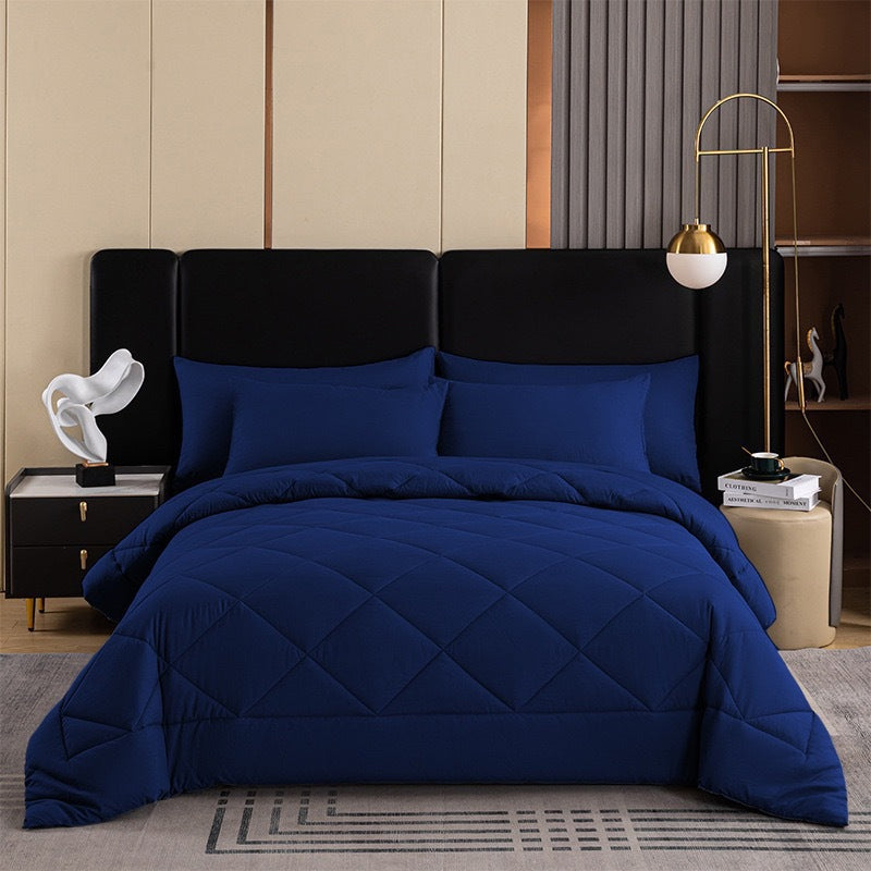 ⏰3-Piece Quilted Comforter Set with Shams