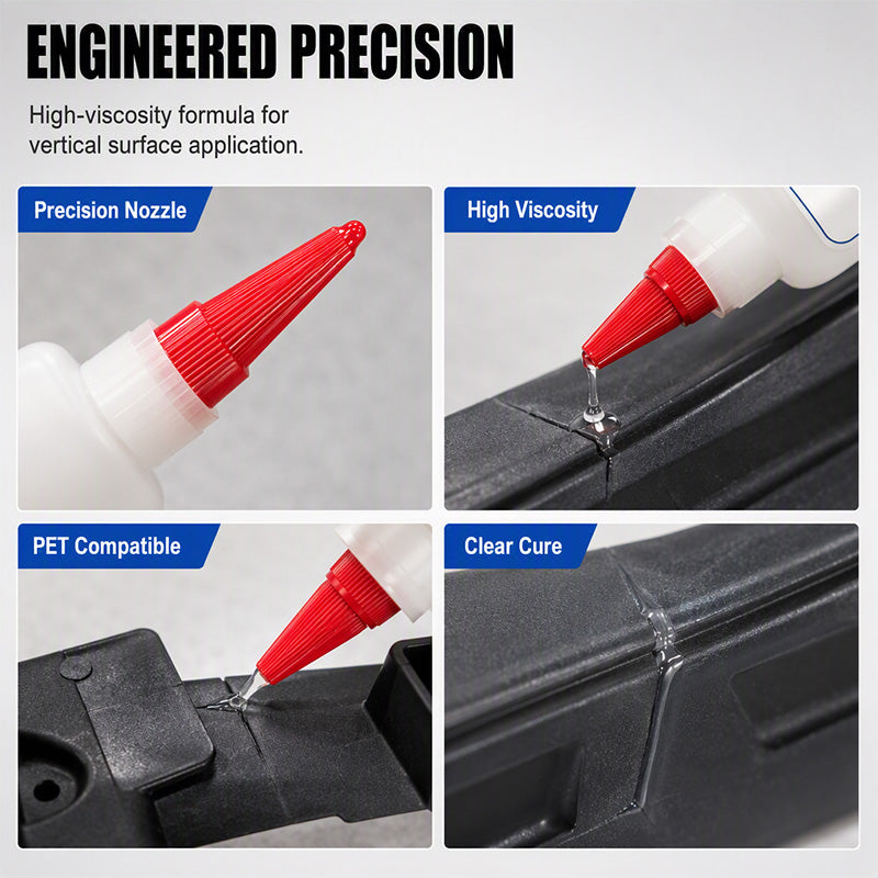 🥳2026 HOT SALE🥳💞50K+ SOLD! 🚗🔧 50% OFF! Car Bumper Repair Glue – Strong bond, waterproof & heat resistant. Dries clear – blends seamlessly with plastic surfaces. From £6.99! 🛡️✨