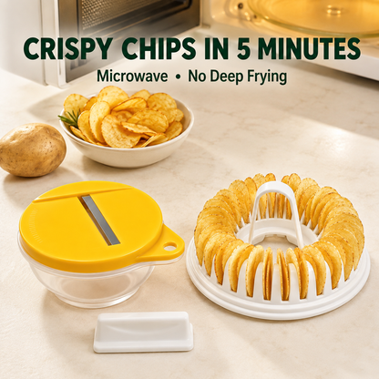 🥳HOT SALE🥳💞49K+ SOLD! Chip Maker ！Oil-free, crispy & food-grade. Healthy snacking – grab yours! ✅