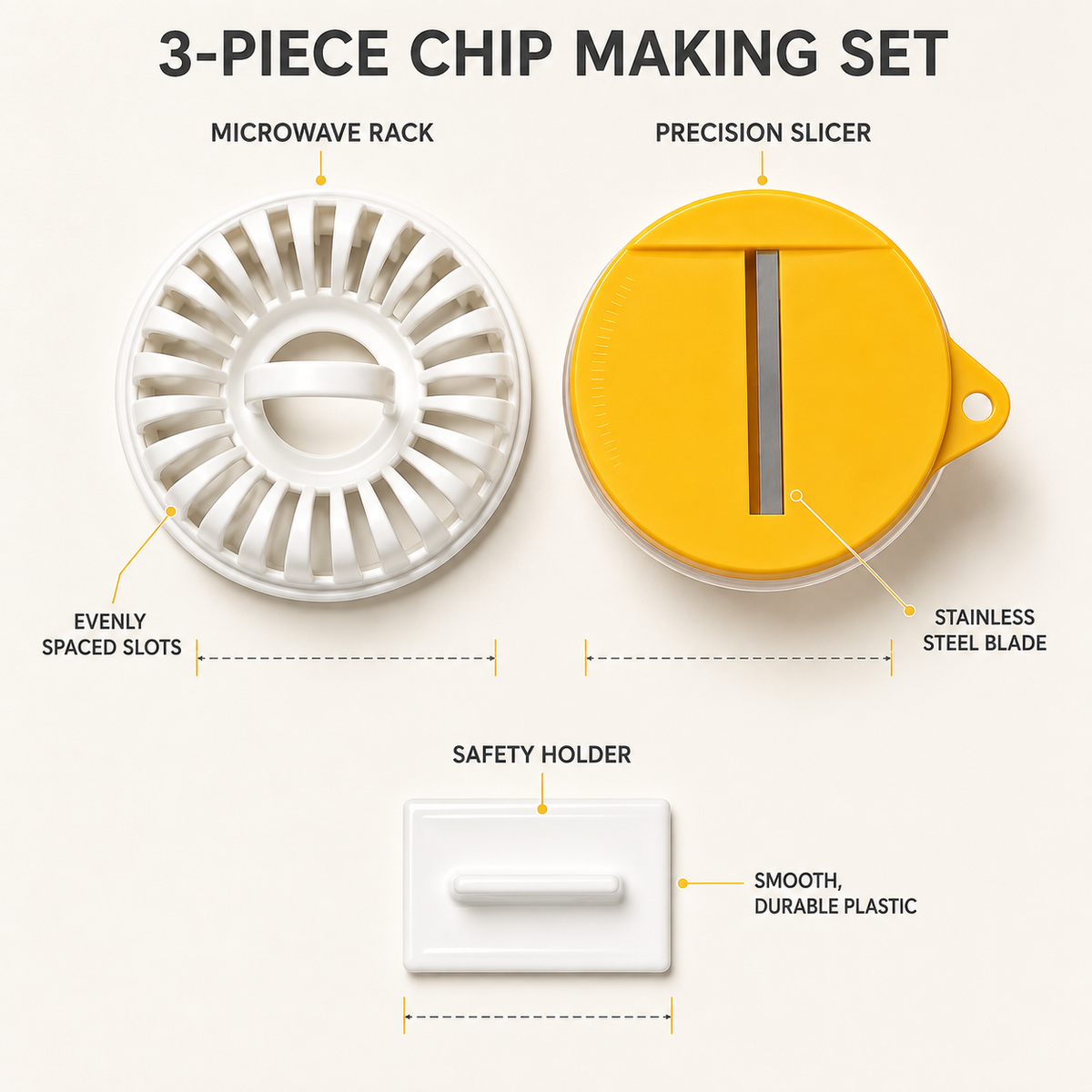 🥳HOT SALE🥳💞49K+ SOLD! Chip Maker ！Oil-free, crispy & food-grade. Healthy snacking – grab yours! ✅