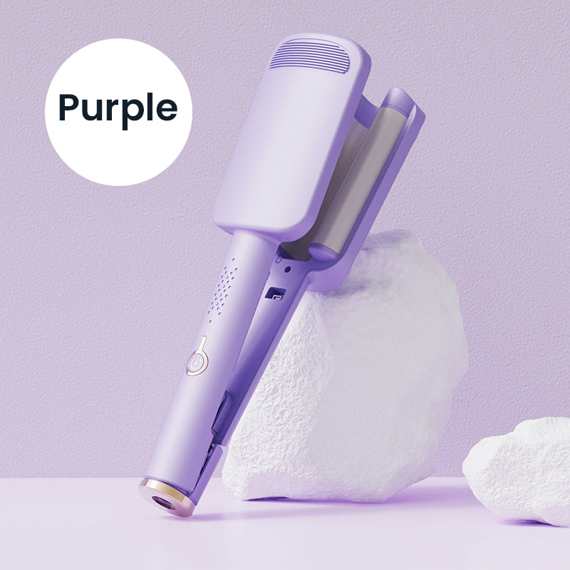 💈 LIMITED-TIME 51% OFF! 💐 Wavy Curling Iron – Salon shine & heat protection ✨