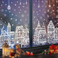 🎅Ready for Christmas!🎁🎄Christmas Village Window Sticker Set