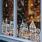 🎅Ready for Christmas!🎁🎄Christmas Village Window Sticker Set