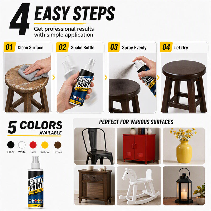 Multi-Purpose Spray Paint for Furniture