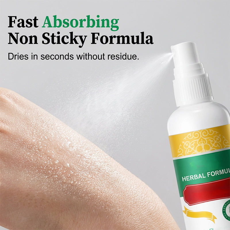 🦶Refreshing Herbal Foot Care Spray – Callus Removal Foot Spray, Softens Hard Skin, Odor Control & Deep Hydration for Dry Rough Feet