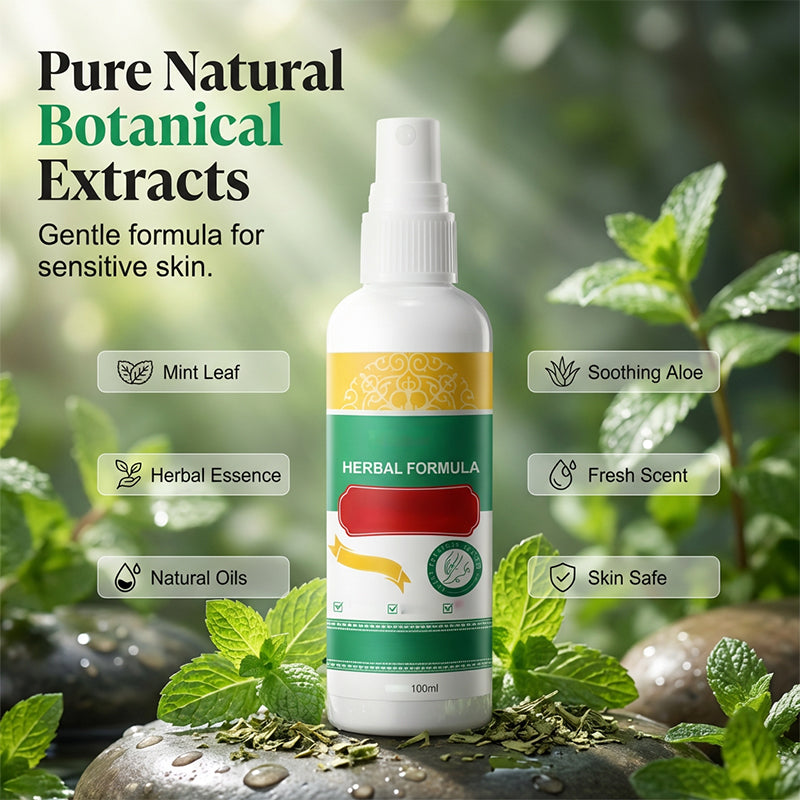 🦶Refreshing Herbal Foot Care Spray – Callus Removal Foot Spray, Softens Hard Skin, Odor Control & Deep Hydration for Dry Rough Feet