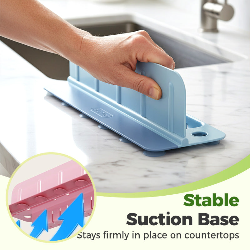 Foldable Sink Splatter Guard with Suction Cups