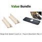 Foldable Sink Splatter Guard with Suction Cups