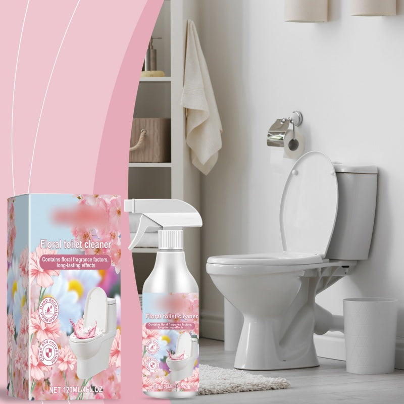 Floral Scent Toilet Bowl Cleaner Spray