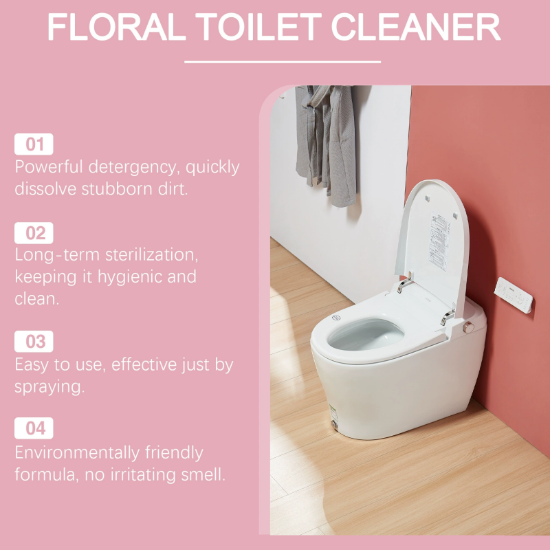 Floral Scent Toilet Bowl Cleaner Spray