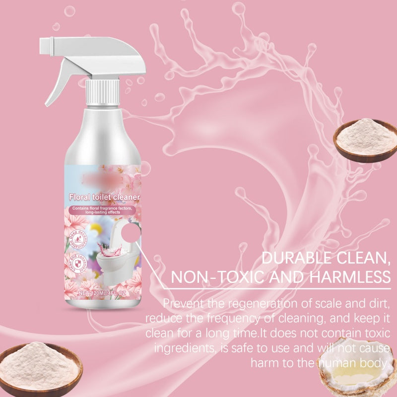 Floral Scent Toilet Bowl Cleaner Spray