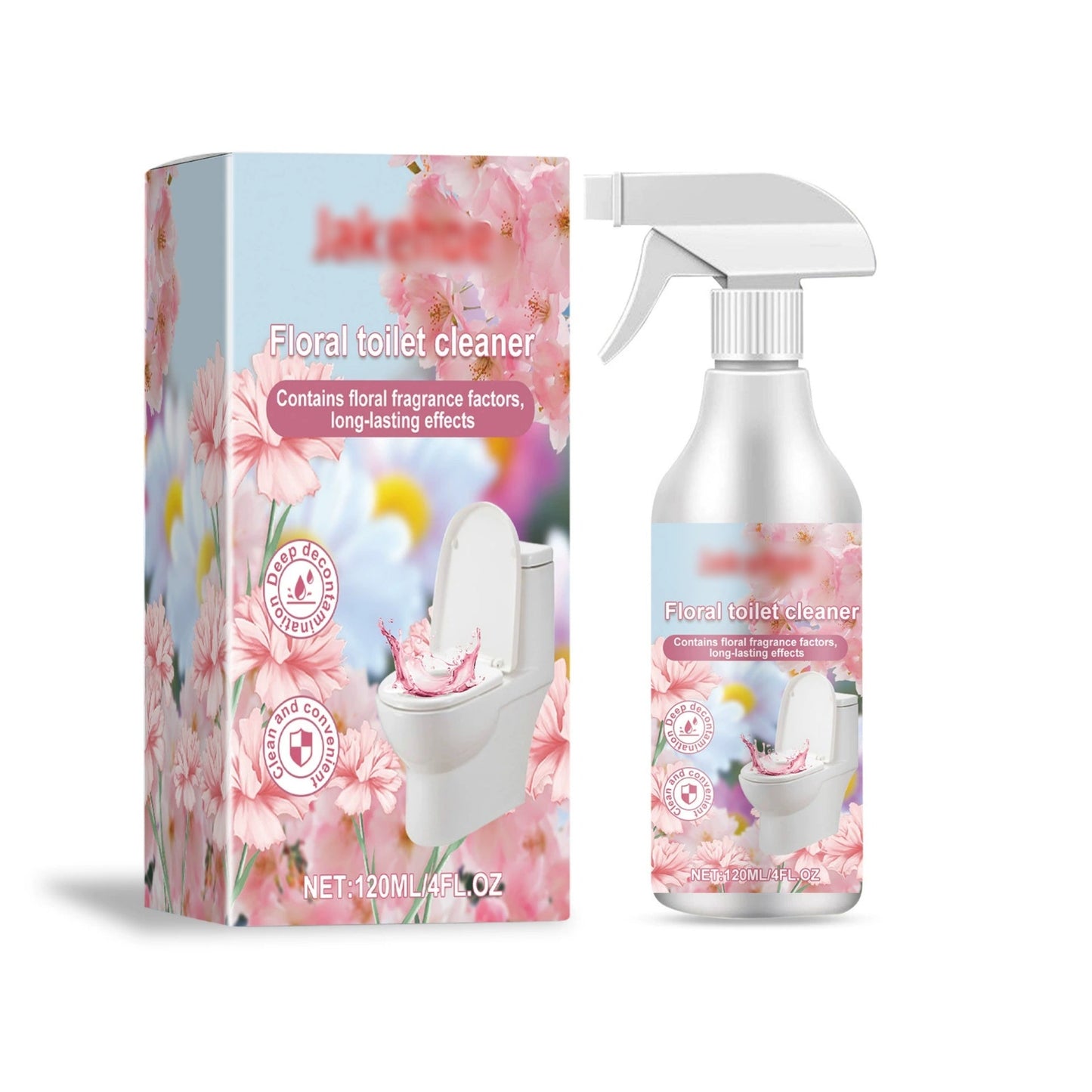 Floral Scent Toilet Bowl Cleaner Spray