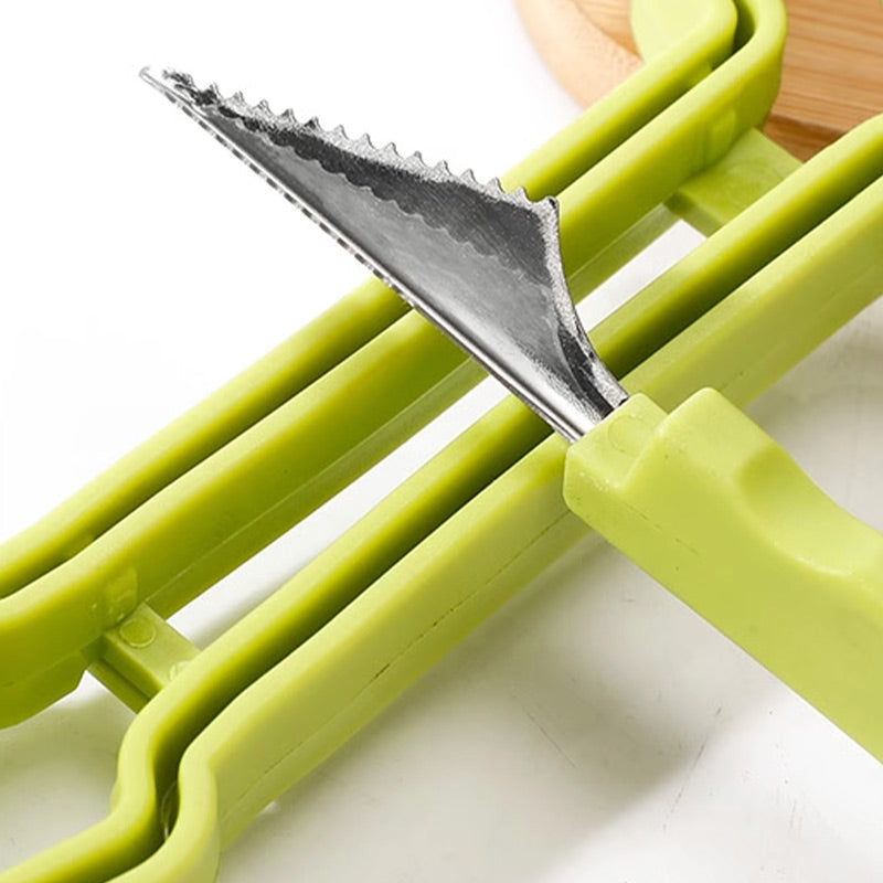 🐕2026 HOT SALE🥳🛡️3-in-1 Stainless Steel Melon Baller Scoop Tool Kit