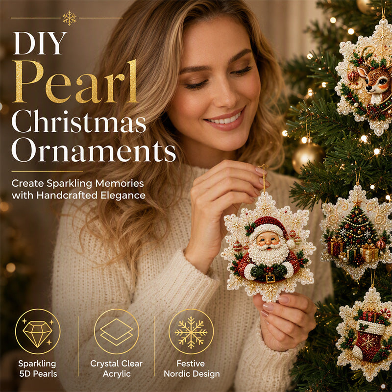 🔥LAST DAY SALE ONLY ￡7.99!!🔥Christmas DIY Painting Hanging Ornaments Set