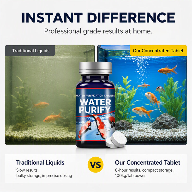 🥳Buy 1 Get 1 Free🥳Aquarium Tablets – From £6.99! 50 tablets, nitrifying bacteria & clear water. Less maintenance – grab yours! ✅