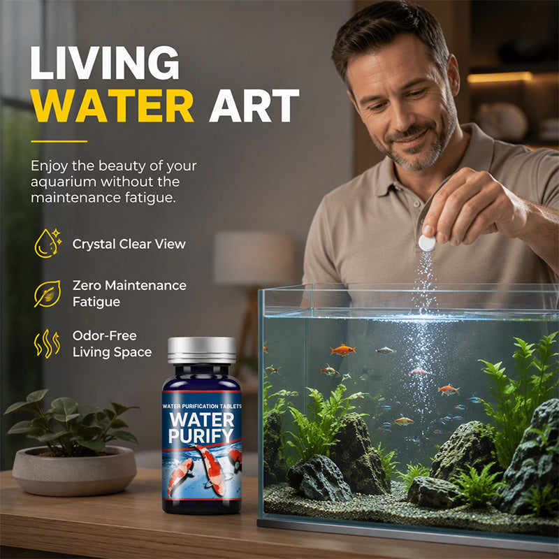 🥳Buy 1 Get 1 Free🥳Aquarium Tablets – From £6.99! 50 tablets, nitrifying bacteria & clear water. Less maintenance – grab yours! ✅