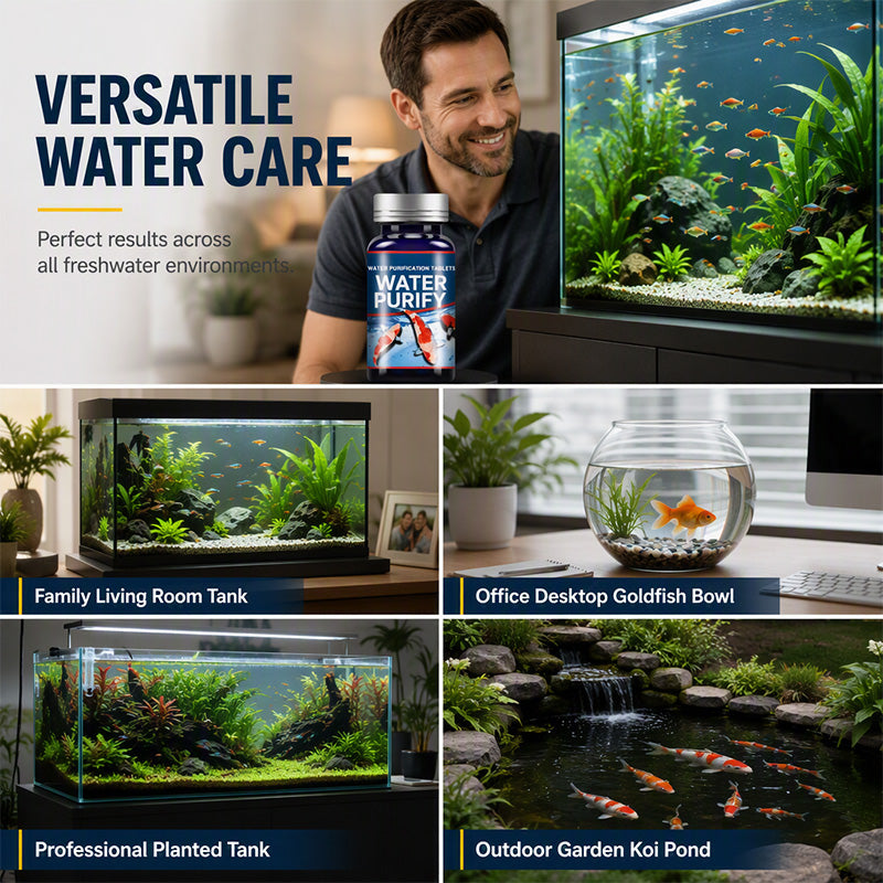 🥳Buy 1 Get 1 Free🥳Aquarium Tablets – From £6.99! 50 tablets, nitrifying bacteria & clear water. Less maintenance – grab yours! ✅