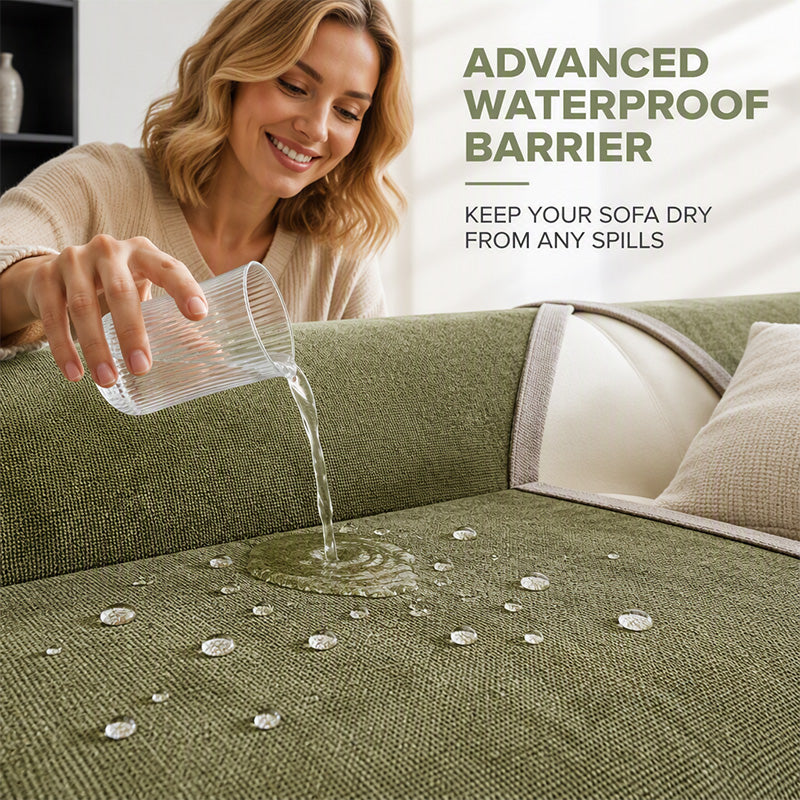 ⏳Limited-time 50% off🌸Chenille Waterproof Sofa Cushion Cover | Non-slip, urine-proof, suitable for all seasons🛋️