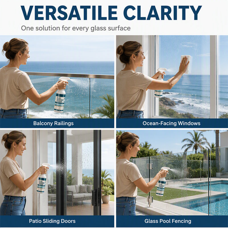 🥳2026 HOT SALE🥳💞50K+ SOLD! Glass Water Mark Remover – tackles stubborn hard water spots & mineral deposits. Easy spray for windows & patios. Restores clarity! ✨✅