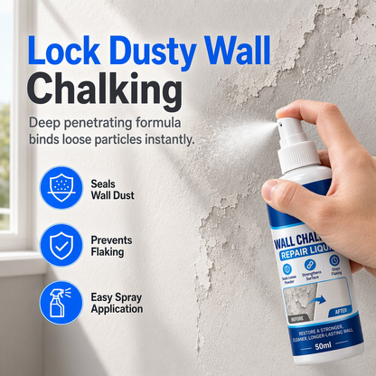 🥳 Hot Seller 🥳💞 Over 10,000 sold! Wall Repair Solution—prevents chalking, provides deep adhesion, and is waterproof. Makes your walls stronger
