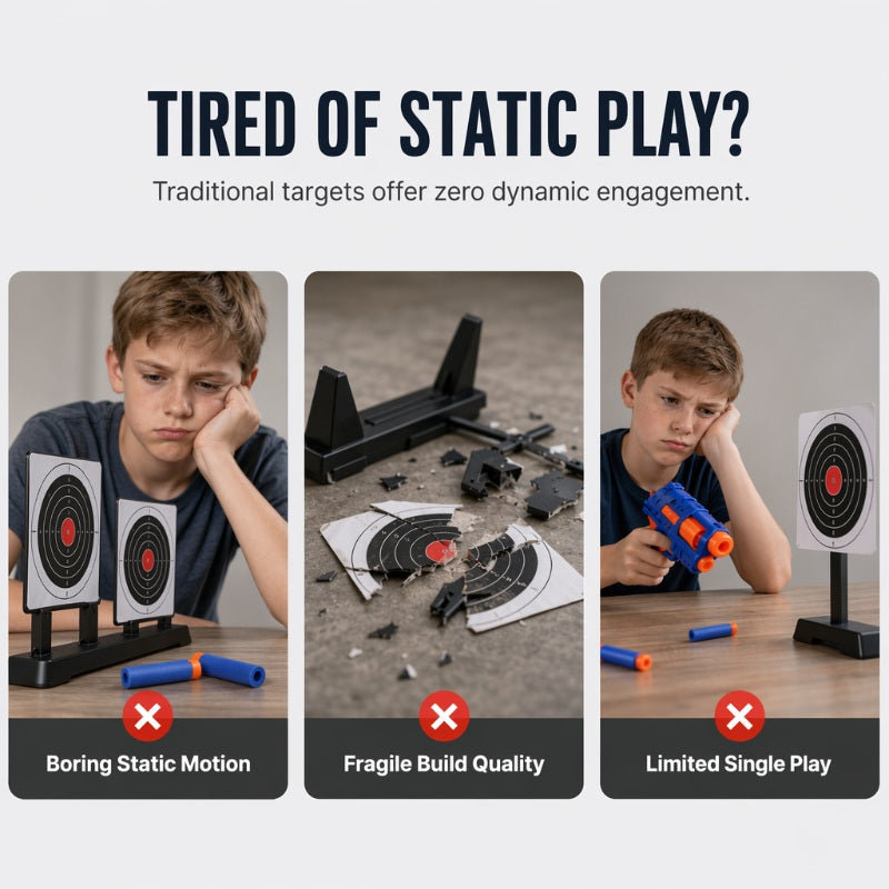 Electric Floating Ball Shooting Target Toy with USB Power