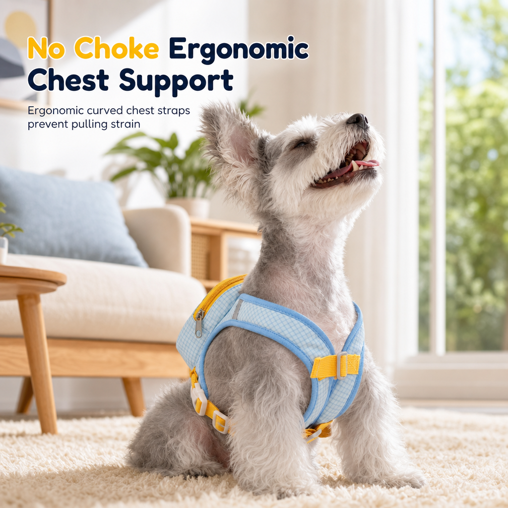Vest Style Pet Backpack Harness