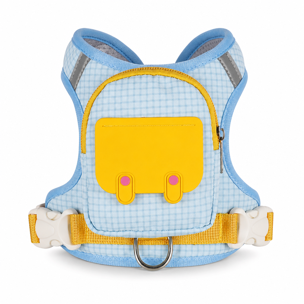 Vest Style Pet Backpack Harness