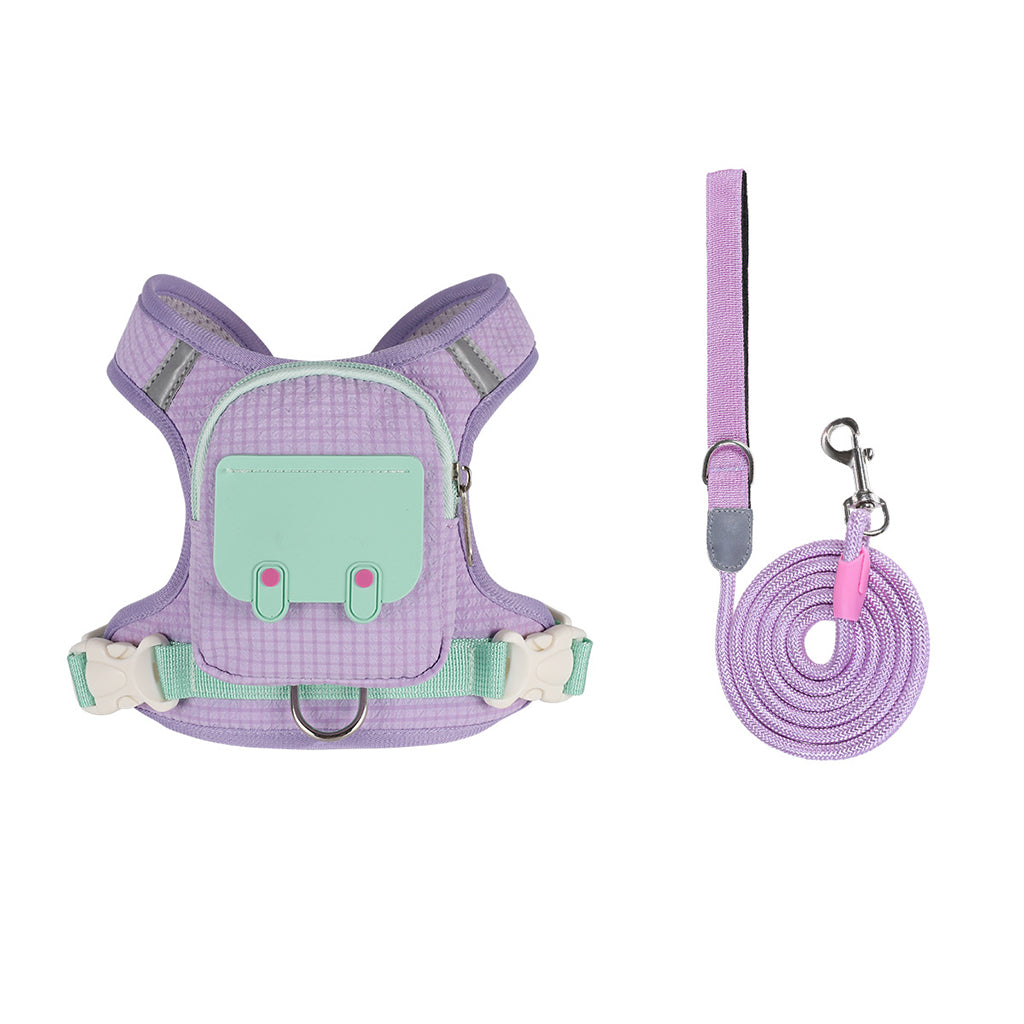 Vest Style Pet Backpack Harness