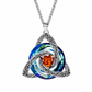⏰Women's Celtic Knot Birthstone Pendant Necklace🌀📿