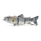 Multi-Jointed Electronic Fishing Lure with LED Light