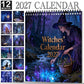 🔮 Mystical Witches Calendar 2027 | Gothic Wall Art