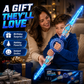 🥳2026 HOT SALE🥳💞50K+ SOLD! ⚔️✨Rechargeable Double-Blade Light Up Sword – 360° spin, extendable, 24 light modes, motion sounds, USB-C. Epic gift for kids 6+! 🎁💪