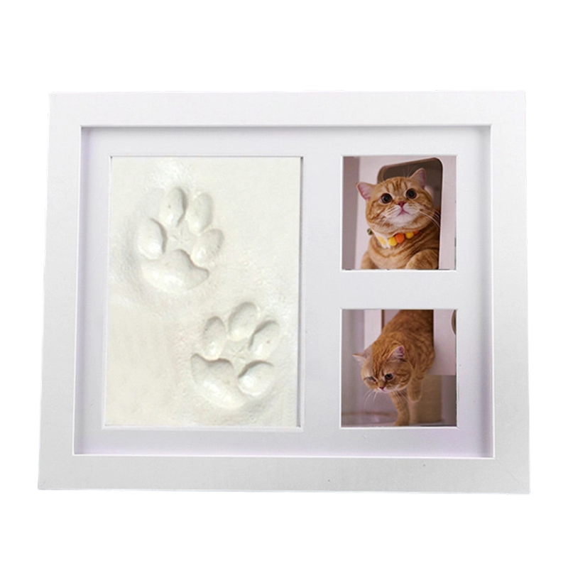 🐾 52% OFF! ✨ Baby & Pet Footprint Keepsake Frame Kit – Triple-Window Wooden Frame, Non-Toxic Soft Clay & Modern Minimalist Design – Capture Lifelong Memories in One Frame 👶