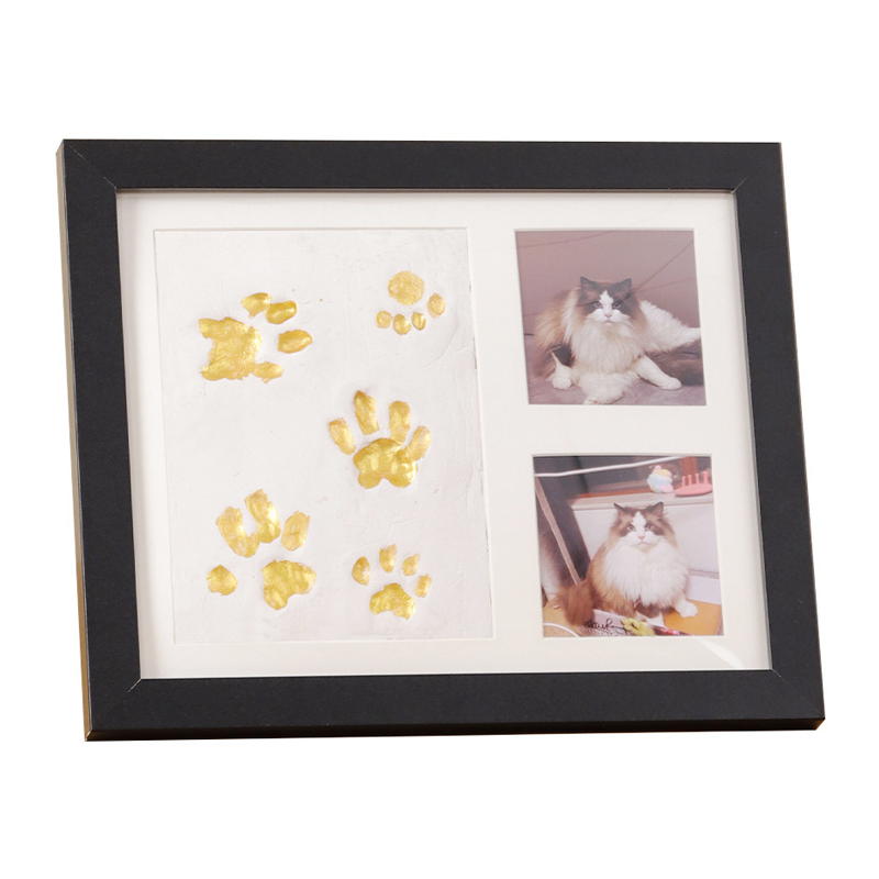 🐾 52% OFF! ✨ Baby & Pet Footprint Keepsake Frame Kit – Triple-Window Wooden Frame, Non-Toxic Soft Clay & Modern Minimalist Design – Capture Lifelong Memories in One Frame 👶