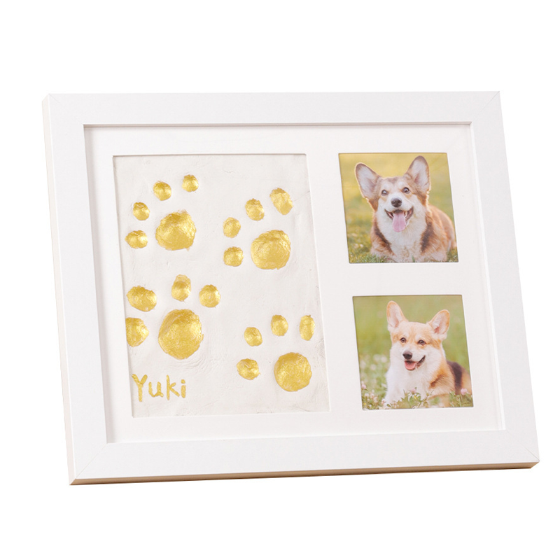 🐾 52% OFF! ✨ Baby & Pet Footprint Keepsake Frame Kit – Triple-Window Wooden Frame, Non-Toxic Soft Clay & Modern Minimalist Design – Capture Lifelong Memories in One Frame 👶
