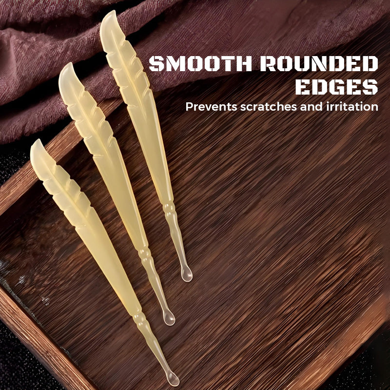 1 set of 12 |Soft-Tip Ear Scoop