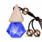 Triangular Car Hanging Air Freshener Bottle with Wooden Cap