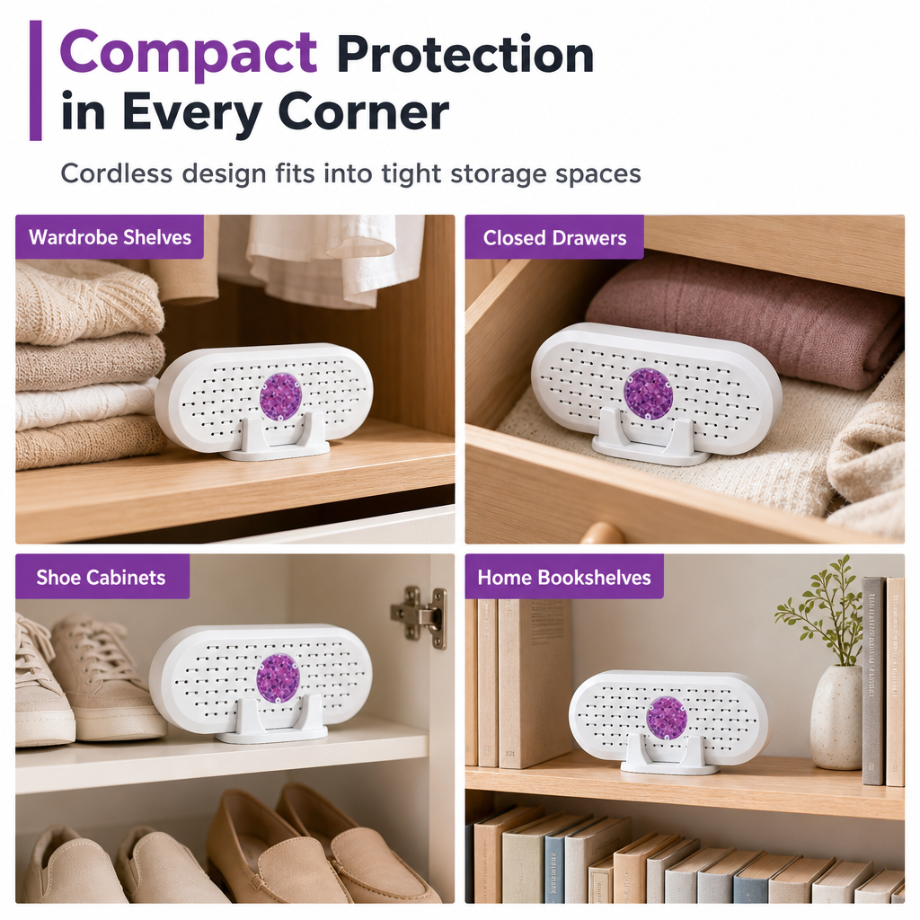 💧 Mini Reusable Household Dehumidifier – Compact Moisture Control for Everyday Spaces 🏠✨